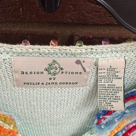 Colorful Fish Cardigan Sweater - Picture 2 of 6